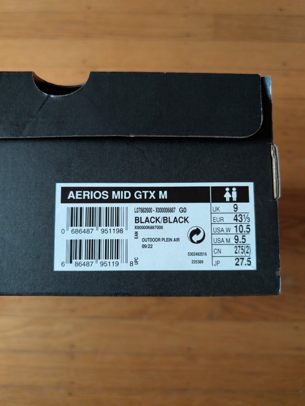Arc'teryx Aerios Mid GTX Black - Picture 3 of 5